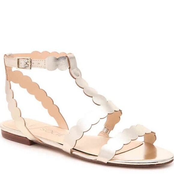 Reserved- Sole Society Strappy Sandals - Picture 1 of 12